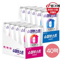빙그레 빙그레 슈퍼부스트 에너지드링크 파워/수분 230ml x40팩, 06.파워x20팩 + 수분 x20팩