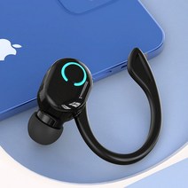 헤드셋 아이폰 샤오미 화웨이 삼성 E7s TWS 블루투스 스포츠 미니 무선 이어 버드 9D 스테레오 터치 이어폰, [06] Single Black