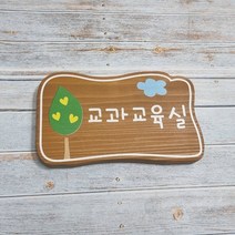 나무간판 문패 명패 현판 텃밭팻말 반명패 402