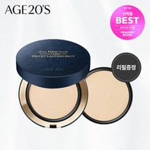 에이지투웨니스 벨벳 래스팅 팩트 [본품+리필1개], 라이트베이지 21호
