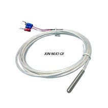 히든센서 방수 PT100 온도 센서 금속 프로브 4x30mm 1m 케이블, 02 PT1000  silver cable