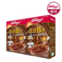 켈로그 코코팝스 시리얼, 460g, 2개