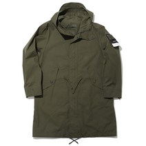 STONE ISLAND 23 704F1 Ghost Piece O-Ventile® Fishtail Parka 7815704F1 V0054 고스트피스 모노크롬 배지 피쉬테일 파카