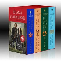 Outlander 4 Copy Boxed Set Outlander Dragonfly in Amber Voyager Drums of Autumn Mass Market Pape, 상품명