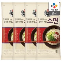 백설 소면, 900g, 4개
