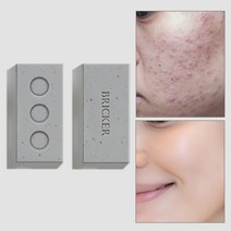 브릭커 머디 어성초 CP 천연비누 140g (머드팩 고체팩), 2개