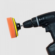 전동드릴 폴리싱 차량용 광택기 자동차 패드 4인치 11종세트 양모 백업 드릴용 왁싱기