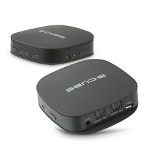 에이포트 APT HD 광 블루투스5.0 오디오 무선 송수신기, BTR505, 블랙