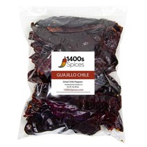 미국직구 2파운드 과히요 줄기 없는 칠레 벌크 식품 서비스 크기 토탈 건조 레드 칠레 세코 멕시코 고추 칠레 데스콜라도스 1400년대 향신료 멕시코 살사를 다용도 멕시코 재료, 상세참조, 수량