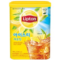 립톤 아이스티 믹스 레몬맛, 770g, 4개