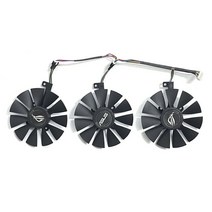 호환용 PLD09210S12HH PLD09210S12M 87mm 쿨러 FanFor ASUS STRIX GTX980TI RX480/580 R9 390X/R9 390 GTX 1060, [04] 3PCS