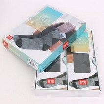 [돌잔치답례품] 아가일패턴 중목 검정 진회색 국산양말 2매/의미있는선물 W8299E49877ea