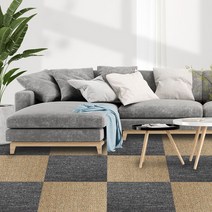 타일카페트 50X50cm 1장/조각 데코매트 실내바닥 시공 _ 2023873EA, 쿠팡 모던그레이 1장