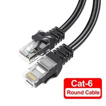 노트북인터넷연결 랜선 젠더 허브 USB 공유기 essager 이더넷 케이블 cat6 lan 케이블 rj45 splitter network twisted pair cord 45, 원형 케이블, 15m