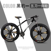 풀샥 MTB 자전거 고급 오프로드 두꺼운 타이어, 디자인 12_7단_26 인치