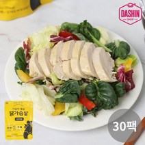 [다신샵] 실온보관 닭가슴살 가슴이콩닭 30팩 / HACCP인증, 100g, 30개