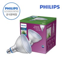[ PHILIPS 코리아 공식판매점 ] 필립스 PAR38 LED 식물조명 식물등 생장등 테라리움 다육이 식물램프, 필립스 PAR38 LED 식물등