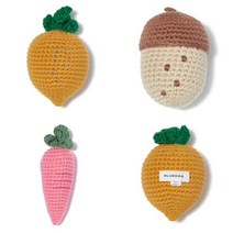 [블루독베이비] 오가닉 니트딸랑이 HH (41W70BHD03 04 05), 없음