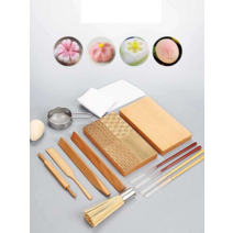 일본 화과자 만들기 와가시 도구 풀세트 전통 메이커, D패키지
