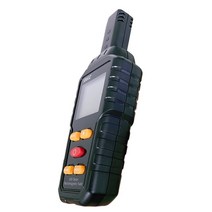 휴대용 방사선 방사능 검출기 측정기 업그레이드된 EMF 미터 디지털 전자기장 LCD Great Tester 40JE, 01 Black