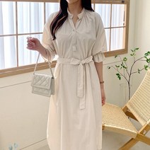 랑방 원피스 2color 여성 리본 OPS