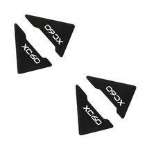 볼보 XC60 2009 용 실리콘 충돌 방지 자동차 도어 코너 커버 스크래치, 02 4pc For XC60_03 Gray