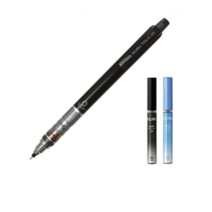 유니 쿠루토가 샤프 스탠다드 모델 블랙 M5-450 + 쿠루토가 전용 샤프심 HB 2p 세트, 4세트, 0.5mm