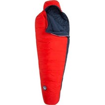 빅아그네스 Buell 3침낭 - 맨즈 남성용 3계절 동계 침낭 298951, Red/Navy, Long - Left Zip