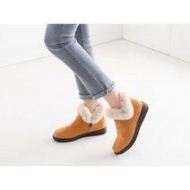 여성 명품 세무 시크 패딩 앵글부츠 럭셔리룩 정장케쥬얼 발편한 방한부츠3cm