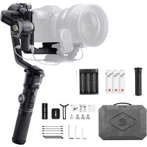 Zhiyun Crane 2S 3축 핸드헬드 짐벌 스태빌라이저 DSLR 카메라 미러리스 카메라 전문 비디오 스태빌라이저, 한개옵션0