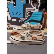 [아울렛 백화점] (VANS) 보드화 남녀공용 스니커즈 애너하임 팩토리 그래니 체크 어센틱 44DX (화이트) (VN0A7Q5CWHT)(1273044)