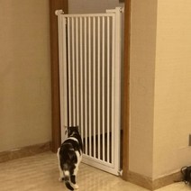 [kirahosi]고양이 방묘문 방묘창 베란다 견문 고양이문 안전문, 높이 100cm_적용 폭 55-60 cm, 높이 100cm_적용 폭 55-60 cm