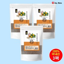 국내산 볶은 홍화씨가루 500g 홍화씨 분말 가루 효능 3팩 [그다이마잇]