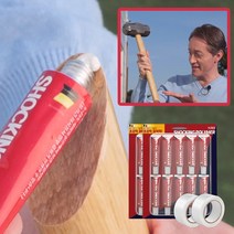 [TV홈쇼핑 정품 인포벨] 궁극의 접착력! 신소재 초강력 접착제 MS 쇼킹 폴리머 나무 타일 유리 접착제, 01_1세트, 1개