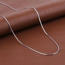 스네이크 뱀 체인 목걸이 925 스털링 실버 여성 패션 주얼리