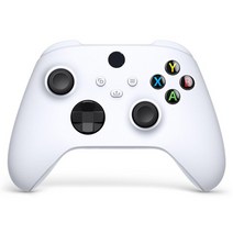 마이크로소프트 Xbox 4세대 무선 컨트롤러 조이스틱 Wireless XB Series Controller For One S/X Game Cons, 한개옵션1, 01 WHITE