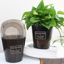 GO2shop GO2shop_ 분재용화분 직사각화분 선물용화분 가드닝용품 분재화분 +★뼑쪸, ★선택* 반투명 블랙 저면관수 플라스틱 화분 D13 1, 이제품주문★