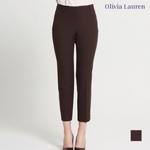 올리비아로렌 아울렛 이월 가을 일자핏 슬림 팬츠 VOCDLVF8321