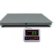 전자 바닥 저울 고정밀 소 축사 중량 택배 플레이트, 1 x 1m 0-3톤+ (옵션사진참조)