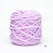 자이언트얀 뜨개질 98±3g(45야드) 6mm 폭 100 아크릴 혼방 셔닐 얼음 원사 손 필링 방지 정전기 방지 친환경., 13