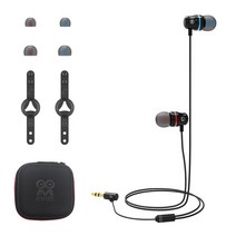 Oculus Quest 2 VR 액세서리 360 도 사운드 내구성 있는 소음 감소 인이어 3.5mm 유선 버드 인체 공학, 한개옵션1, 01 Black