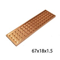 순수 구리 NVME NGFF M.2 방열판 2280 SSD 금속 시트 열 전도성 실리콘 웨이퍼 냉각 팬, 02 67x18x1.5 annulus