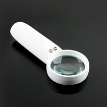 LED 라이트 조명 확대경 렌즈 50mm 5배 돋보기, 단품