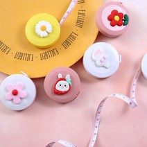 달자샵 캐릭터 미니 휴대용 세치 인치 줄자 1.5m, 아보카도, 1개(1.5M)