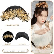 가발가방 머리띠한복당치마송제상투, 색깔20, 하나