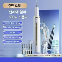 초음파치석제거기 셀프 스케일링 가정용 치석제거기, 화이트