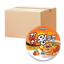 김치왕뚜껑 110g 총18개
