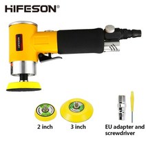 차량용 광택기 HIFESON Concentric Air Sander Pneumatic Polishing Grinder Grinding Machine Tools High, [02] 942TX single