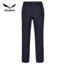 소프트 쫄바지 SALEWA 샤라웨어 겨울 가을 지도 남성 여성 바람막이 긴바지 부드러운케이스 3210126876, 여성 -이와 같다 블루 블랙, L