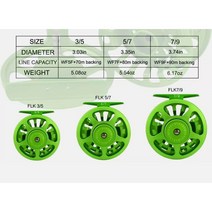 플라이 릴 5~7번 라인용, FLK  5~7번라인용